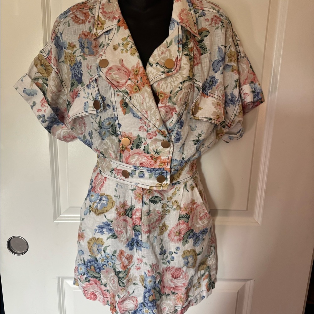 Elliatt Multicolor Floral Romper